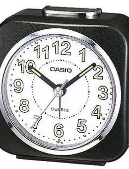 CASIO Quarzwecker TQ-143S-1EF Wecker, Reisewecker, Beleuchtung, Schlafzimmer, Geschenkidee