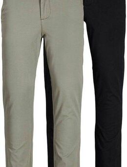 Jack & Jones Chinohose SLIM FIT MARCO 2PCS (Packung, 2-tlg., 2er-Pack)