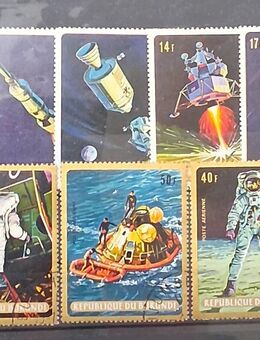 Briefmarken Burundi 1969 Weltraum Mondlandung - Görlitz