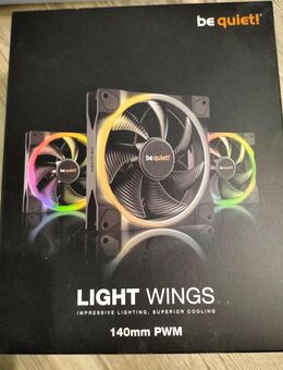 2 Packungen mit je 3 Lüftern von "be quiet!", Model Light Wings - Bremen