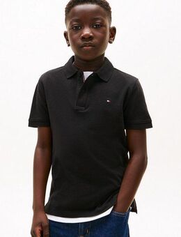 Tommy Hilfiger Poloshirt FLAG POLO SS mit Logostickerei