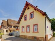 Familienparadies mit Woogbach-Zugang - zwei Häuser und zusätzlicher Bauplatz! - Hanhofen