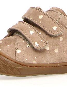 Naturino Cocoon Lauflernschuh Klettschuh mit Metallic-Herzchen, Größenschablone zum Download