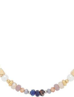 LEONARDO Charm-Kette Halskette Babsi, mit Sodalith - mit Cat´s Eye