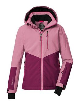 Killtec Skijacke KSW 207 GRLS SKI JCKT Wasserdichte, atmungsaktive Kinderjacke mit reflektierenden Details