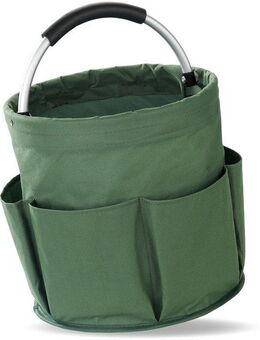 Maximex Organizer Universal-Reinigungs-Caddy, Allzweckkorb mit 6 Außentaschen, ideal für Haushalt, Garten & Camping