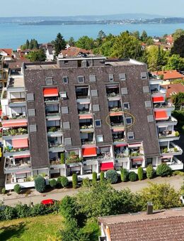 Charmante 2-Zimmer-Wohnung mit Terrasse, Weiherblick und Stellplatz - Meersburg