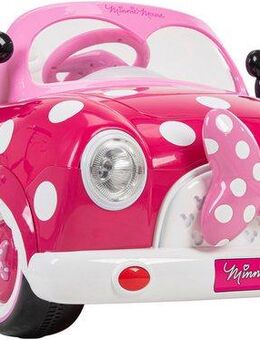 Huffy Elektro-Kinderauto Minnie Car 6v Batterie zum Aufsitzen, Belastbarkeit 27 kg