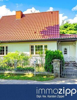 Großes EFH in Rüdersdorf bei Berlin: 832 m² Grst, 154m² Wfl, 5 Zi, Keller, Pool, Kamin, große Garage - Rüdersdorf (Berlin)