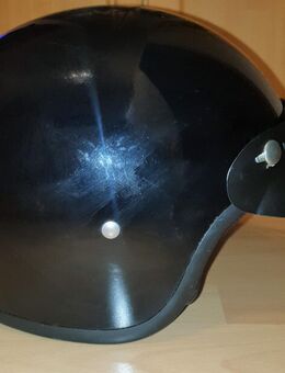 SHOEI GR.S schwarzer Lack Jethelm 3 Punkt-Helmschirm abnehmbar - Verden (Aller)