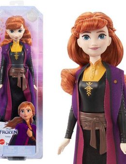 Mattel® Anziehpuppe Disney Die Eiskönigin, Anna (Outfit Film 2), inklusive Accessoires