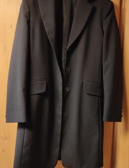 schwarzer Long Blazer - Langenau
