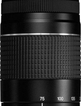 Canon EF 75-300mm f/4-5.6 III Zoomobjektiv, (Passend für Canon EOS EF/EF-S System Kameras (z.B. EOS 250D)