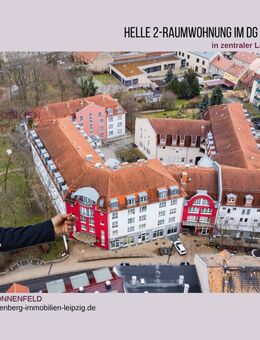 Helle 2-Raumdachgeschosswohnung mit Stellplatz in zentraler Lage in Markranstädt - Markranstädt