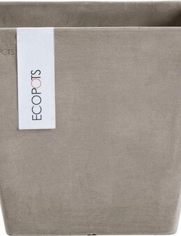 ECOPOTS Blumentopf ROTTERDAM Taupe, BxTxH: 20x20x17,5 cm
