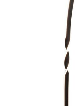 Reality Leuchten LED Stehlampe GINKO, LED Stehleuchte mit 19W 2060 Lumen 3000K warmweiß, Ein-/Ausschalter, LED fest integriert, Warmweiß, Stehlampe mit Fußschalter + 180cm Kabel, Höhe 110 cm Ø 20cm