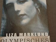 Buchautorin Liza marktlund und Titel olympisches Feuer - Lemgo