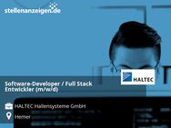 Software-Developer / Full Stack Entwickler (m/w/d) - Hemer