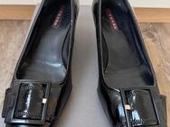 Original Prada Lack Pumps Schuhe Gr 38 Schwarz - Bielefeld