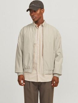 Jack & Jones Bomberjacke JJECHARGE BOMBER JACKET NOOS mit Rippbündchen