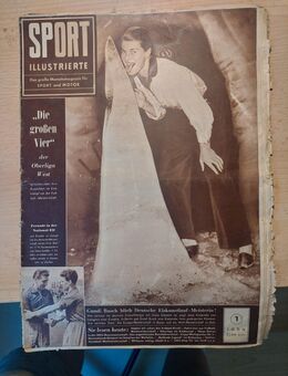 Sportillustrierte von 1954+1964 sowie Feuerlöschtaktik von 1943 München - Fellbach