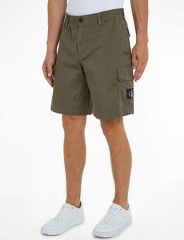 Calvin Klein Jeans Cargohose CARGO SHORT mit Logopatch