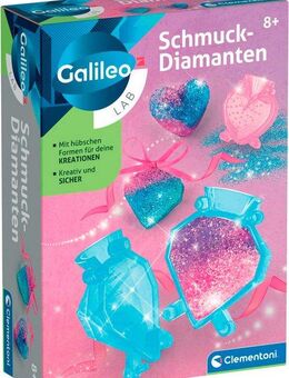 Clementoni® Experimentierkasten Galileo Lab, Schmuck-Diamanten