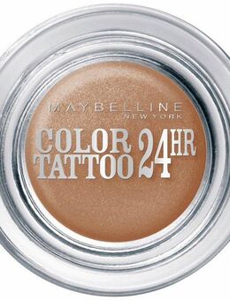 MAYBELLINE NEW YORK Lidschatten Color Tattoo 24 H, Innovativen Tinten-Technologie