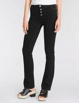 Arizona Bootcut-Jeans Ultra Stretch hohe Leibhöhe, ausgestellte Beinform