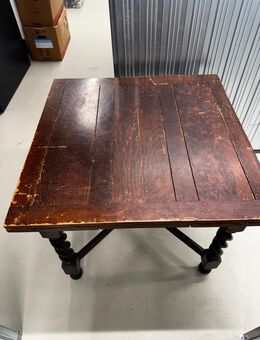 Antiker Esstisch mit 4 Stühlen ca. 1930 - Hamburg Hamburg-Nord