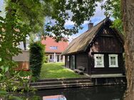 Luxus pur: Gleich 2 Häuser mit SmartHome aus vielen Naturmaterialien am Fließ im Spreewalddorf Leipe - Lübbenau (Spreewald)