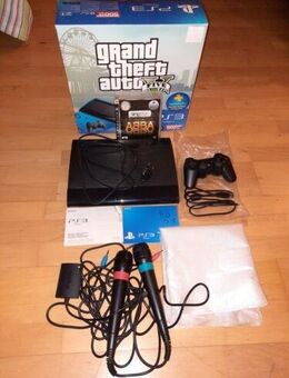 Sony Playstation 3 Super Slim 500GB Inkl Singstar ABBA & 2 Mikrofone - Bochum Linden