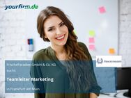 Teamleiter Marketing - Frankfurt (Main)