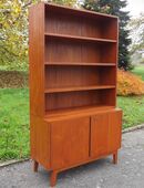 Nr. 2. Schmales Teak Bücherregal. Wohnfertig, 1960er Jahre. in 53639