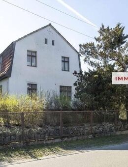 IMMOBERLIN.DE - Mit Charme & Potential! Haus auf teilbarem Sonnengrundstück in Südausrichtung & naturverbundener Lage - Falkensee