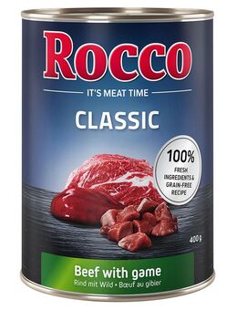 Rocco Classic 6 x 400 g - Rind mit Wild