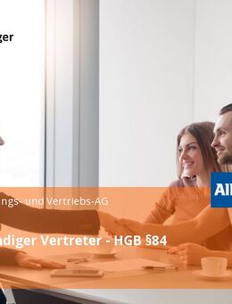 Selbstständiger Vertreter - HGB §84 (m/w/d) - Berlin