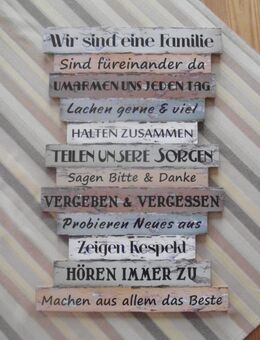 Holzschild - Unna