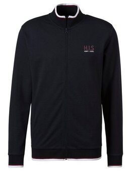 H.I.S Sweatjacke Stehkragen mit Streifen