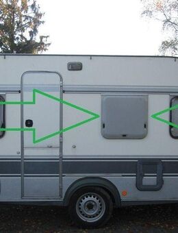 Fendt Wohnwagen Fenster ca 65,5 x H63 BADFENSTER gebraucht (Roxite 94 D398) zB 470 B E826 BJ 92 - Sonderpreis - Schotten Zentrum