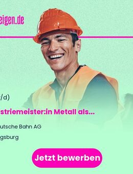Industriemeister:in Metall als Meister:in Fahrbahn - Augsburg