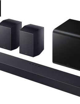 Samsung HW-Q935GF Q-Soundbar Soundbar 9.1.4 (Bluetooth, WLAN (WiFi), 9.1.4-Kanal Subwoofer & Rücklautsprecher, Kabellos Dolby Atmos, DTS:X)