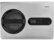 Medion® Eismaschine MD 12170, 2 L Kapazität, integrierter Kompressor, Smartphonesteuerung, 220 W, Herausnehmbarer Edelstahl-Eisbehälter, Sensor-Touch-LED-Display