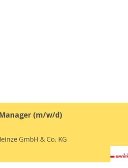 Marketing Manager (m/w/d) - Ainring