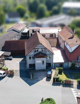 Gebäudekomplex mit vielfältigsten Nutzungsmöglichkeiten und Entwicklungspotential auch für Neubauten - Reichelsheim (Odenwald)