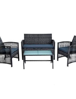 Polyrattan Gartenmöbel Set Rattan Sitzgruppe Rattanmöbel Gartenset Lounge Möbel - Ingolstadt