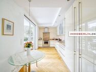 IMMOBERLIN.DE - Schlachtensee nahe Mexikoplatz - Traumhafte Wohnung mit Sonnenterrasse & Seeblick - Berlin