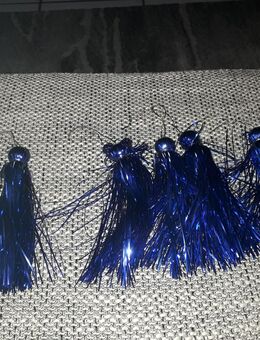 Weihnachtsbaumschmuck Quasten blau 5 Stück € 3,- - Euskirchen