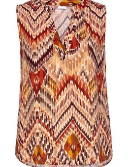 LASCANA Blusentop mit Ethnoprint und V-Ausschnitt, Blusenshirt