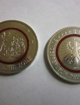 5 €uro 2017 -BRD- F - Tropische Zone - Bankfrisch - Mahlberg